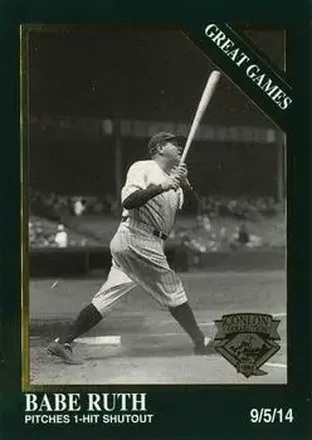 1995 Conlon Collection TSN #1405 Babe Ruth