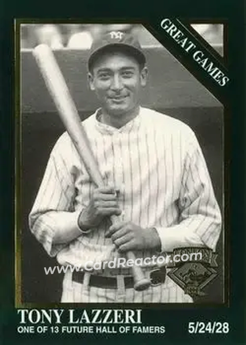 Front of Tony Lazzeri