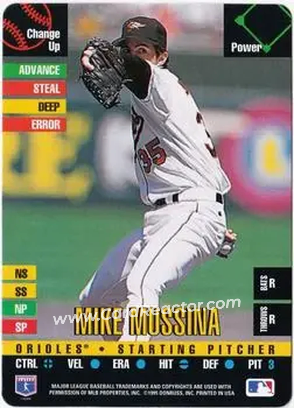 Front of Mike Mussina