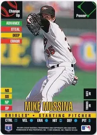 1995 Donruss Top of the Order #NNO Mike Mussina