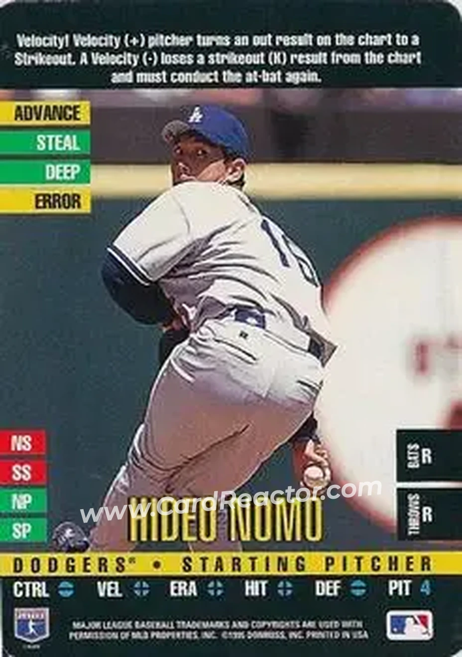 Front of Hideo Nomo