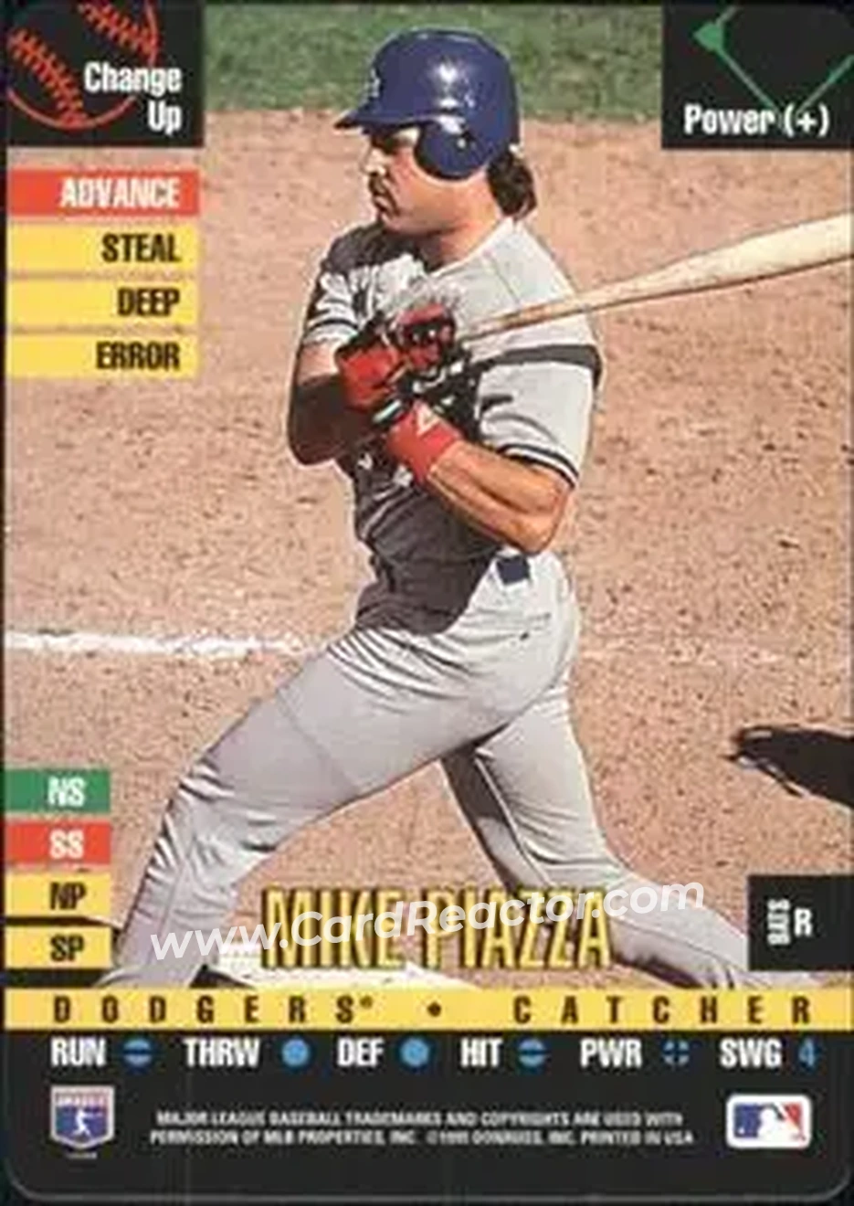 Front of Mike Piazza