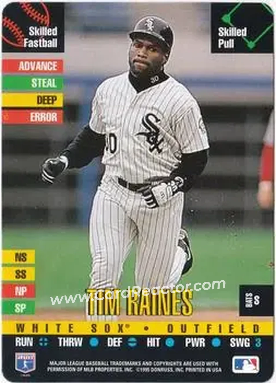 Front of Tim Raines