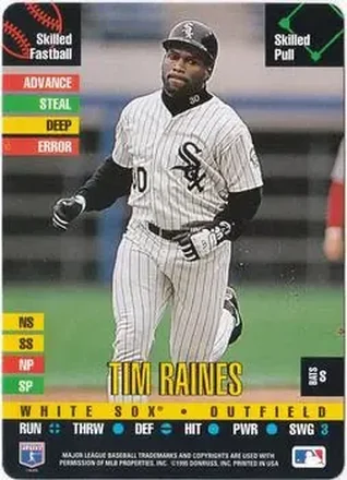 1995 Donruss Top of the Order #NNO Tim Raines