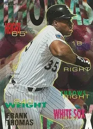 1995 Fleer #128 Frank Thomas