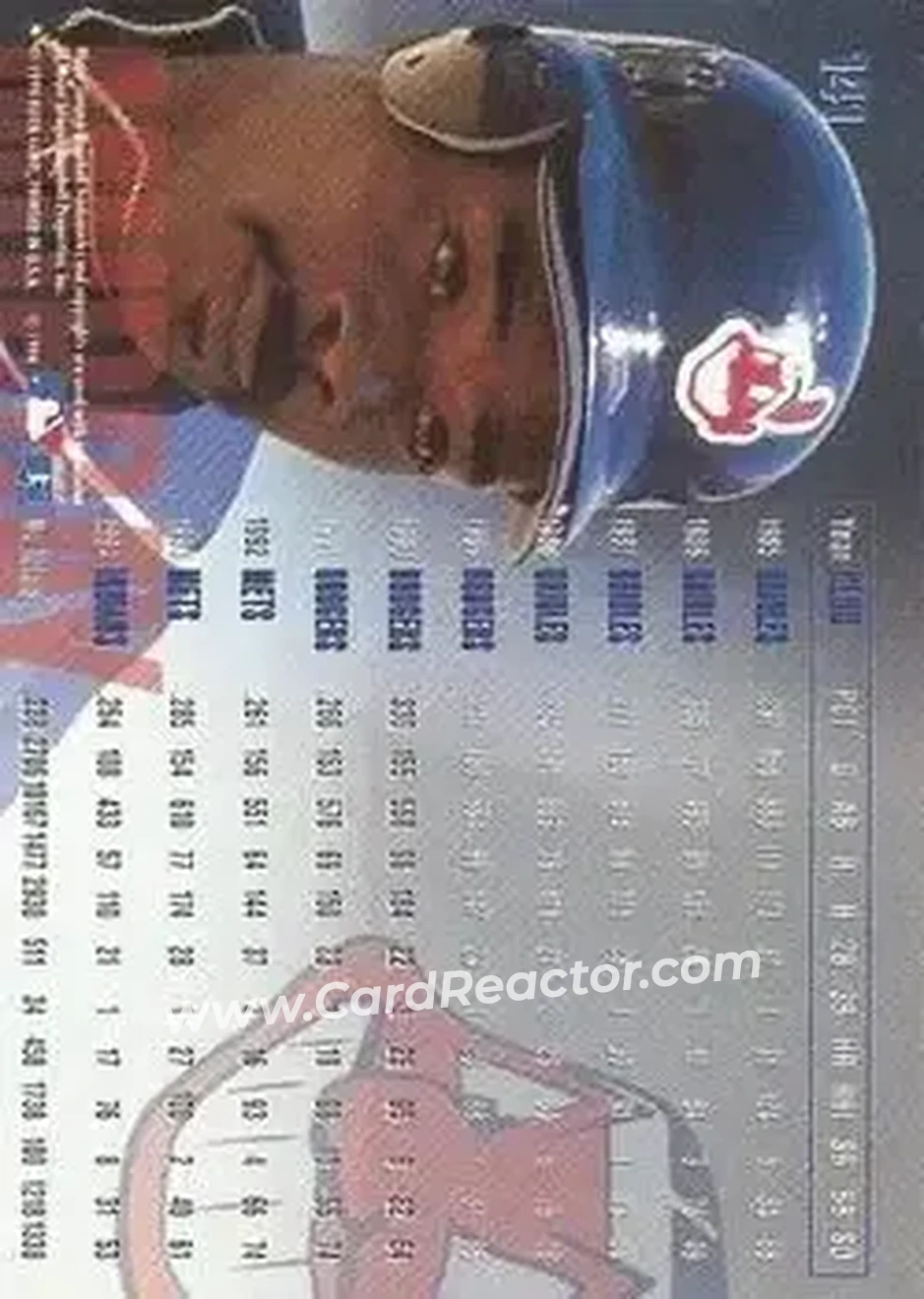 Back of Eddie Murray