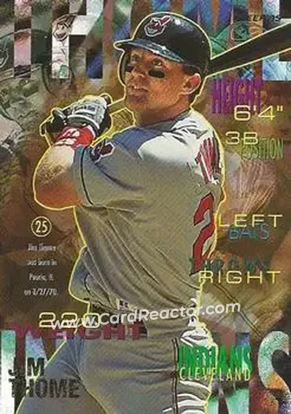 Front of Jim Thome