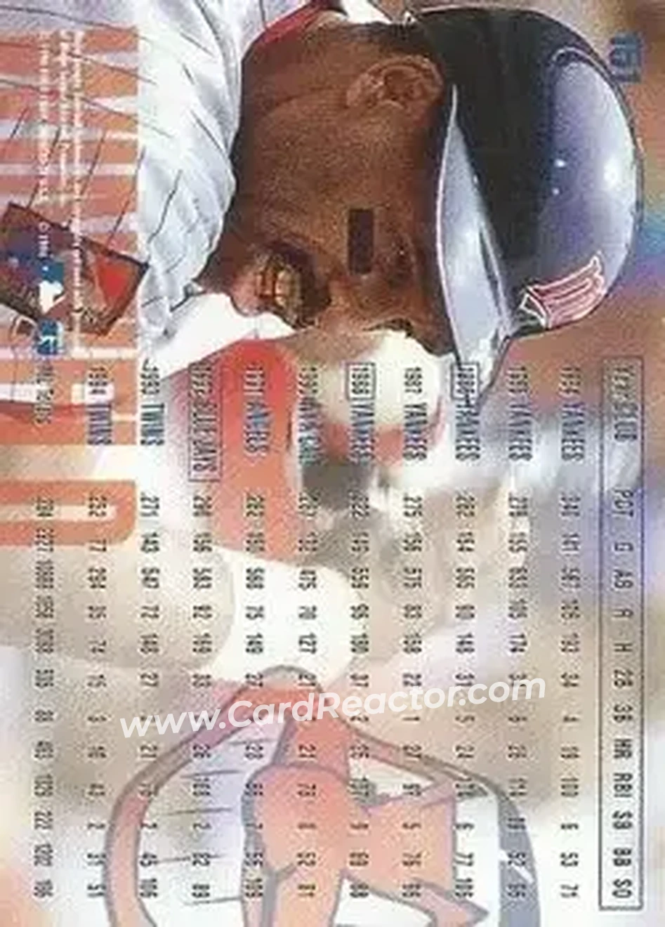 Back of Dave Winfield