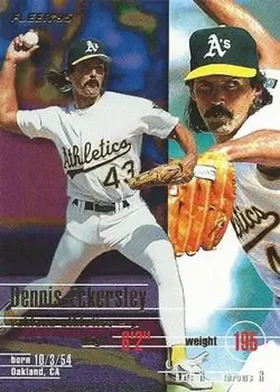 1995 Fleer #244 Dennis Eckersley