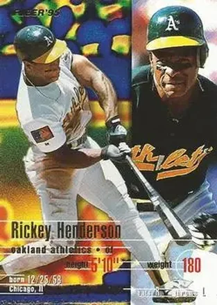 1995 Fleer #246 Rickey Henderson