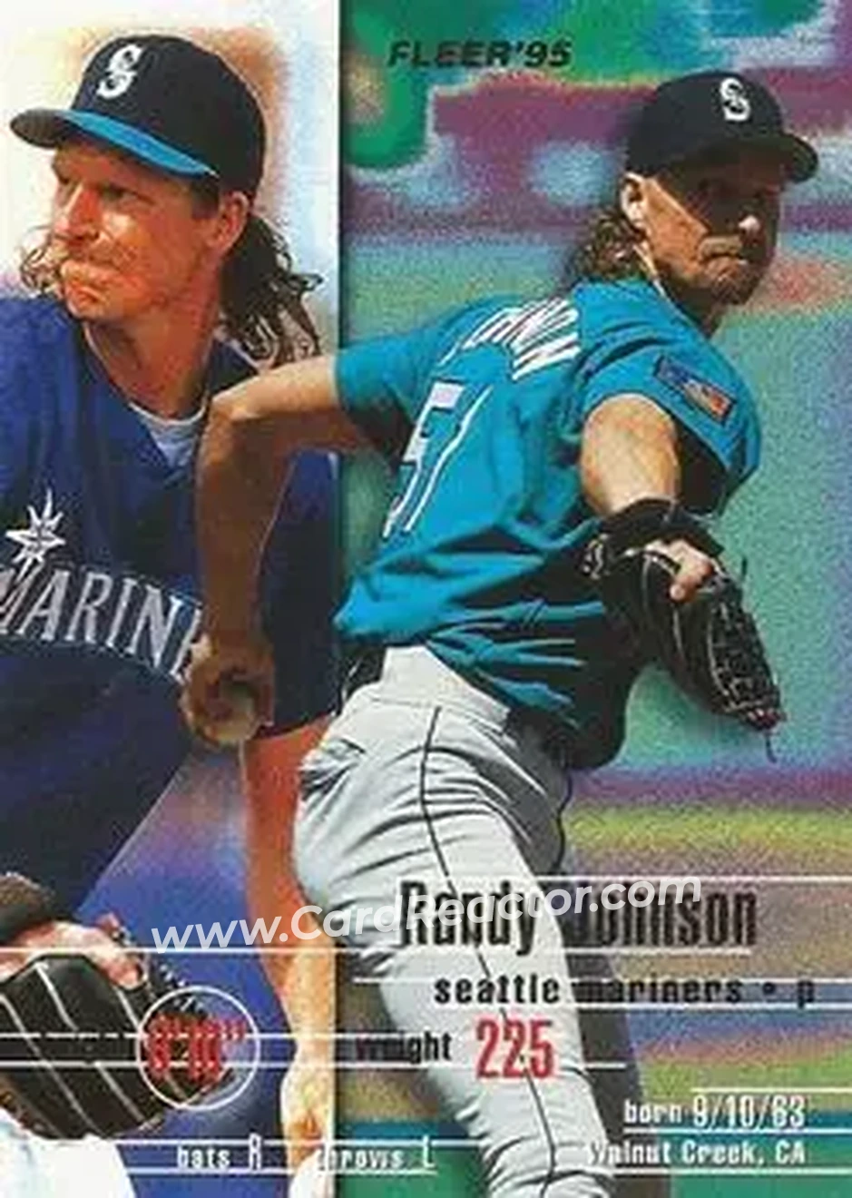 Front of Randy Johnson