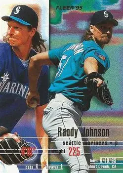 1995 Fleer #271 - Randy Johnson - Seattle Mariners