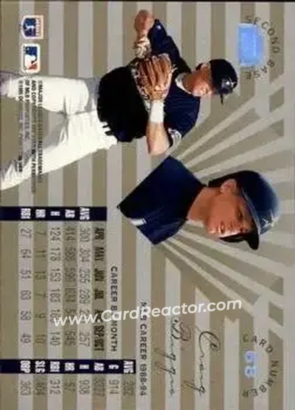 Back of Craig Biggio