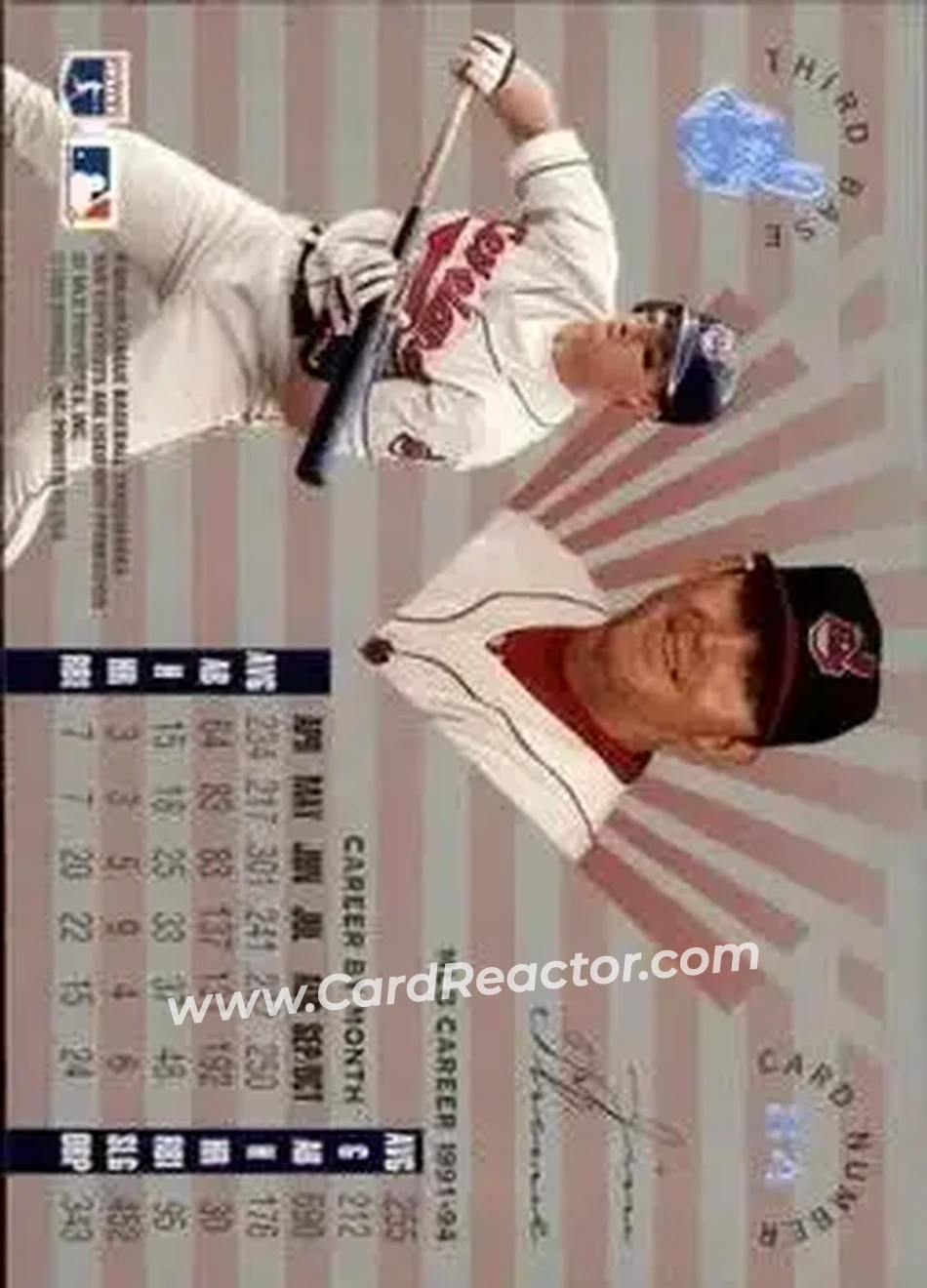 Back of Jim Thome