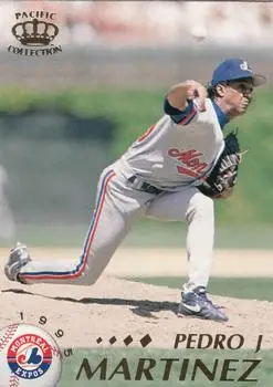 1995 Pacific #271 - Pedro Martinez - Montreal Expos