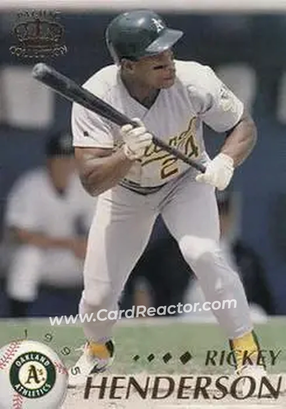 Front of Rickey Henderson