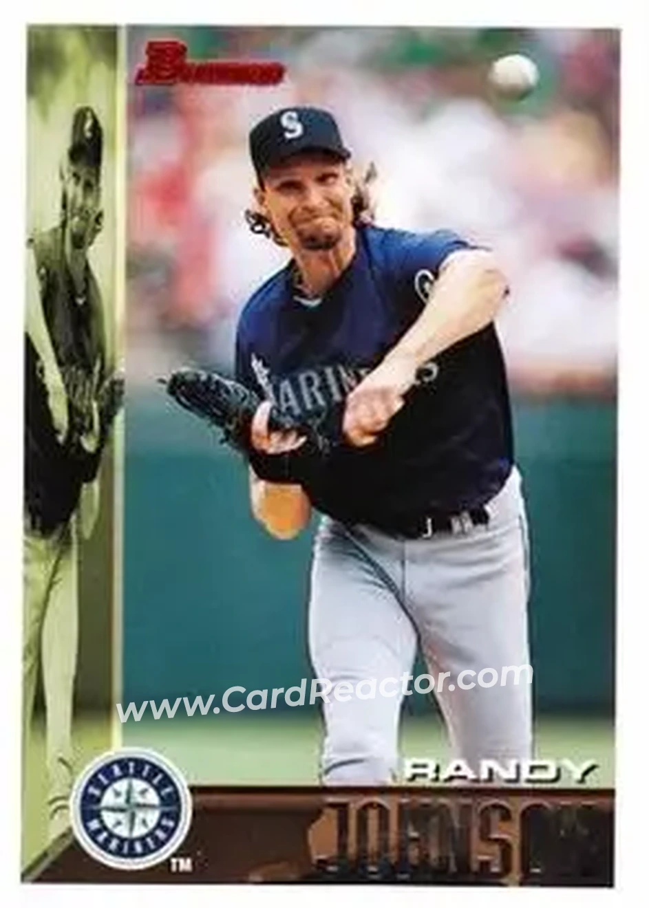 Front of Randy Johnson