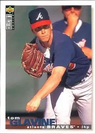 1995 Collector's Choice #165 Tom Glavine