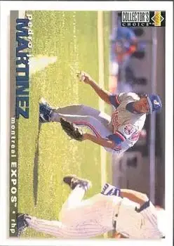 1995 Collector's Choice #244 - Pedro Martinez - Montreal Expos