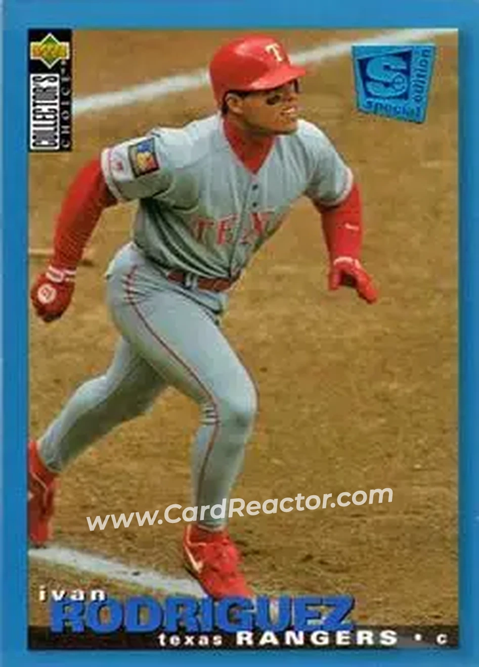 Front of Ivan Rodriguez