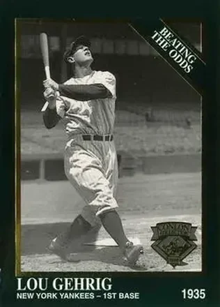 1995 Conlon Collection TSN #1421 Lou Gehrig