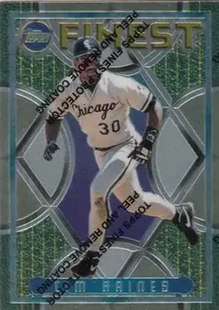 1995 Finest #187 Tim Raines