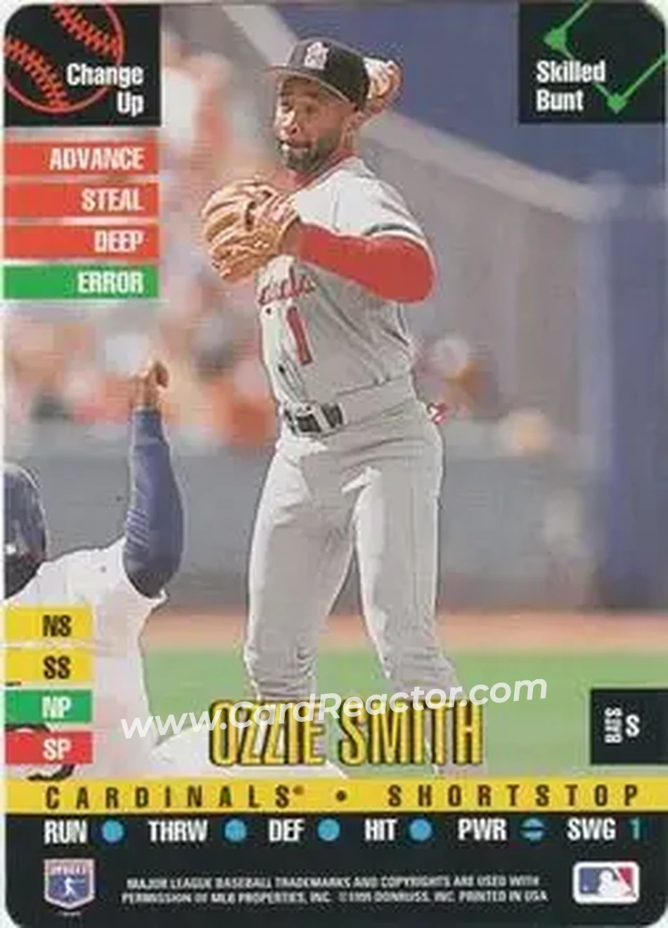 Front of Ozzie Smith
