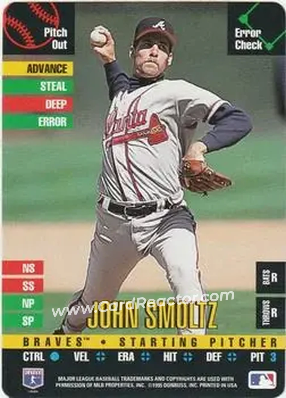 Front of John Smoltz