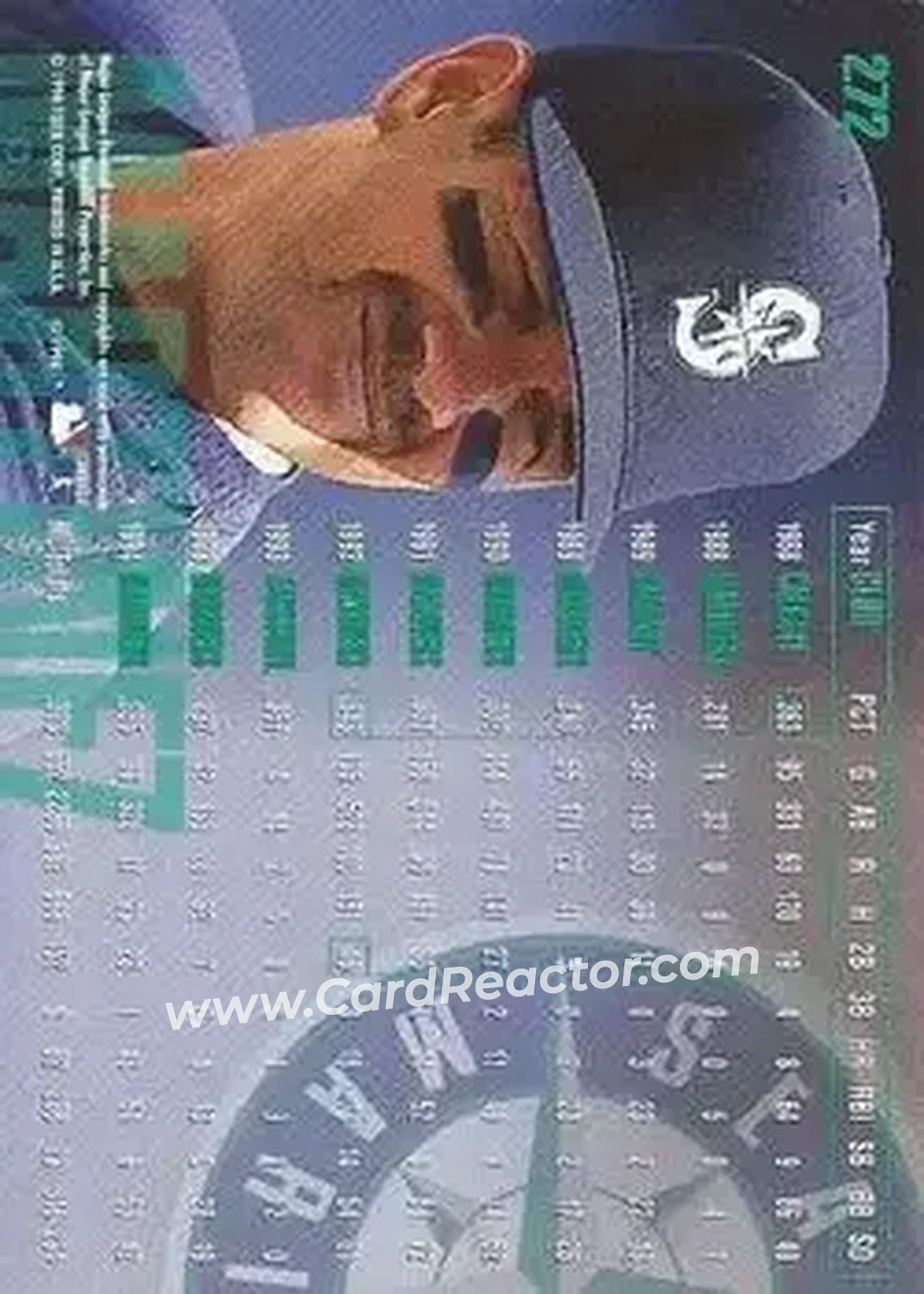 Back of Edgar Martinez
