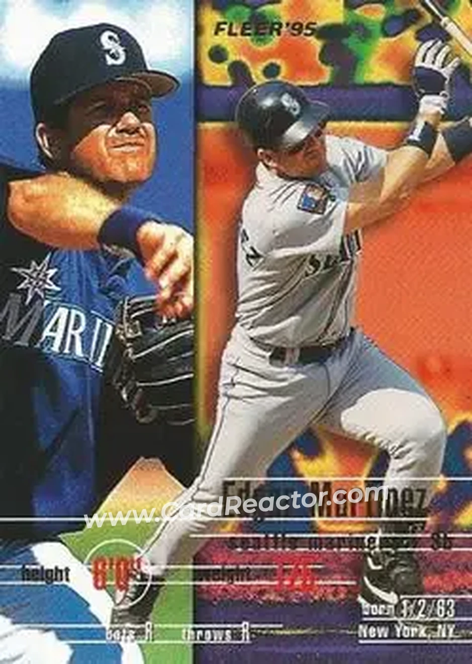 1995 Fleer #272 Edgar Martinez