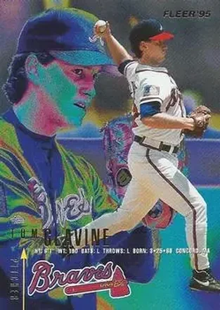 1995 Fleer #304 Tom Glavine