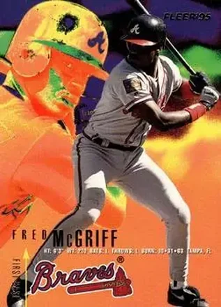 1995 Fleer #312 Fred McGriff
