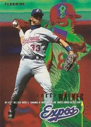 1995 Fleer #361 Larry Walker