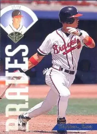 1995 Leaf #369 Chipper Jones