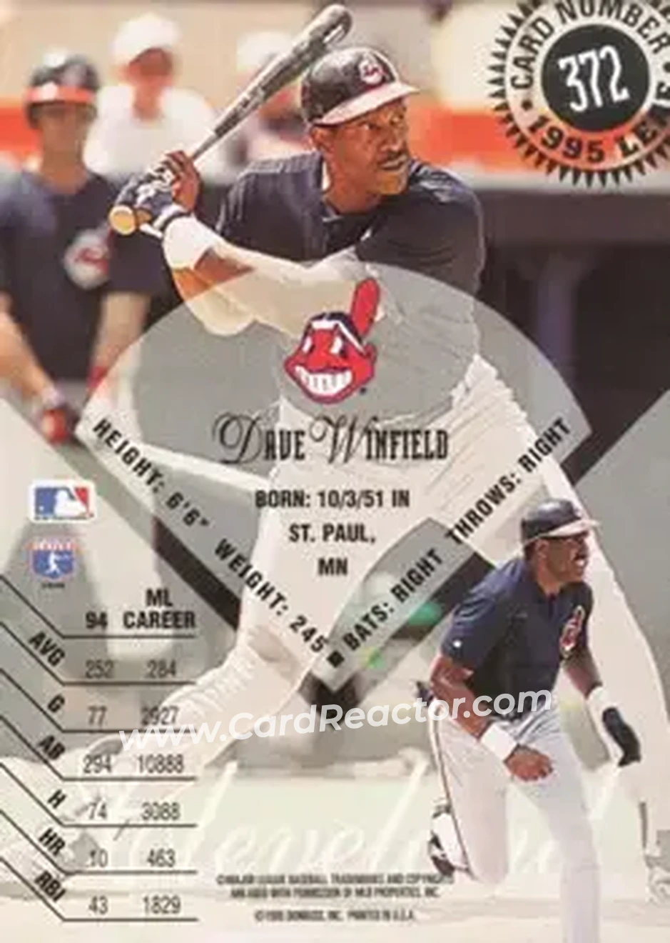 Back of Dave Winfield