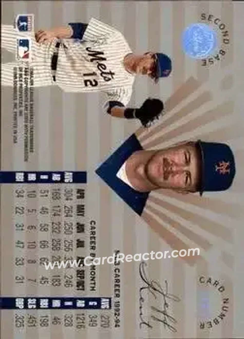 Back of Jeff Kent