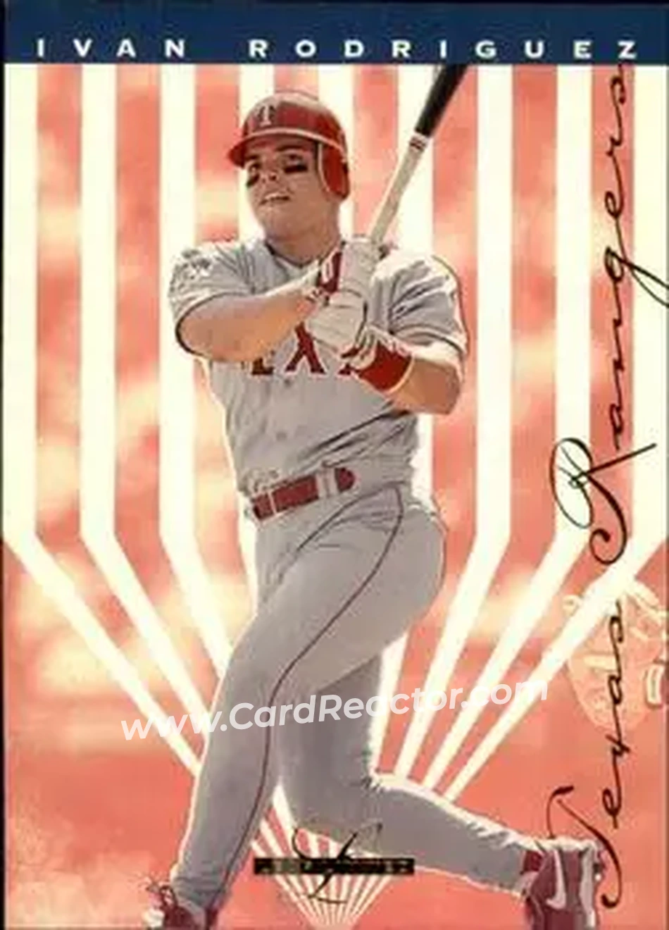 Front of Ivan Rodriguez