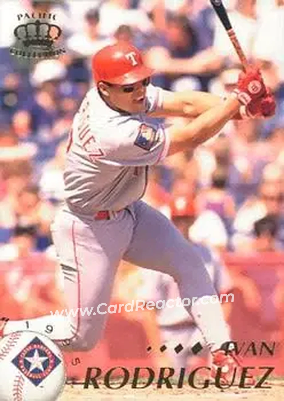 Front of Ivan Rodriguez