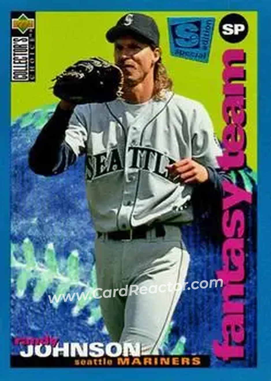 Front of Randy Johnson