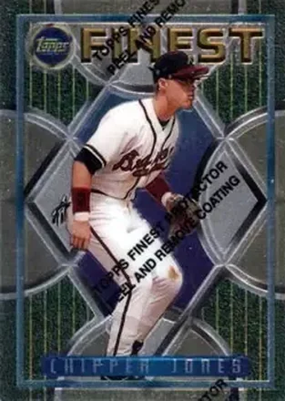 1995 Finest #221 Chipper Jones