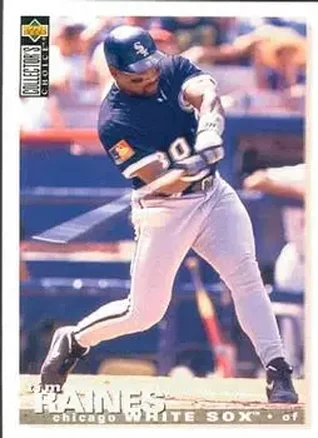 1995 Collector's Choice #495 Tim Raines
