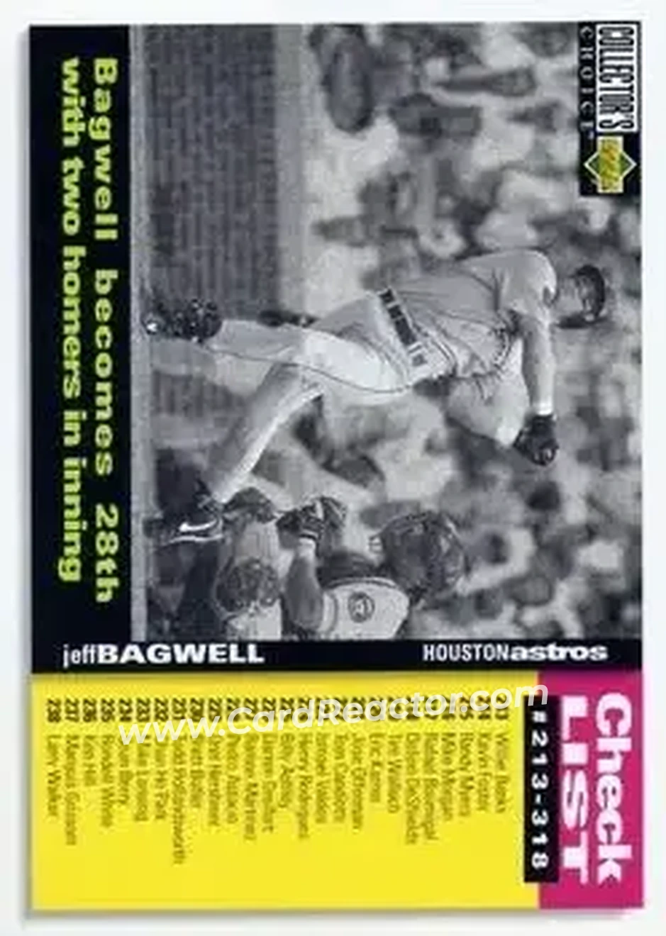 Front of Jeff Bagwell