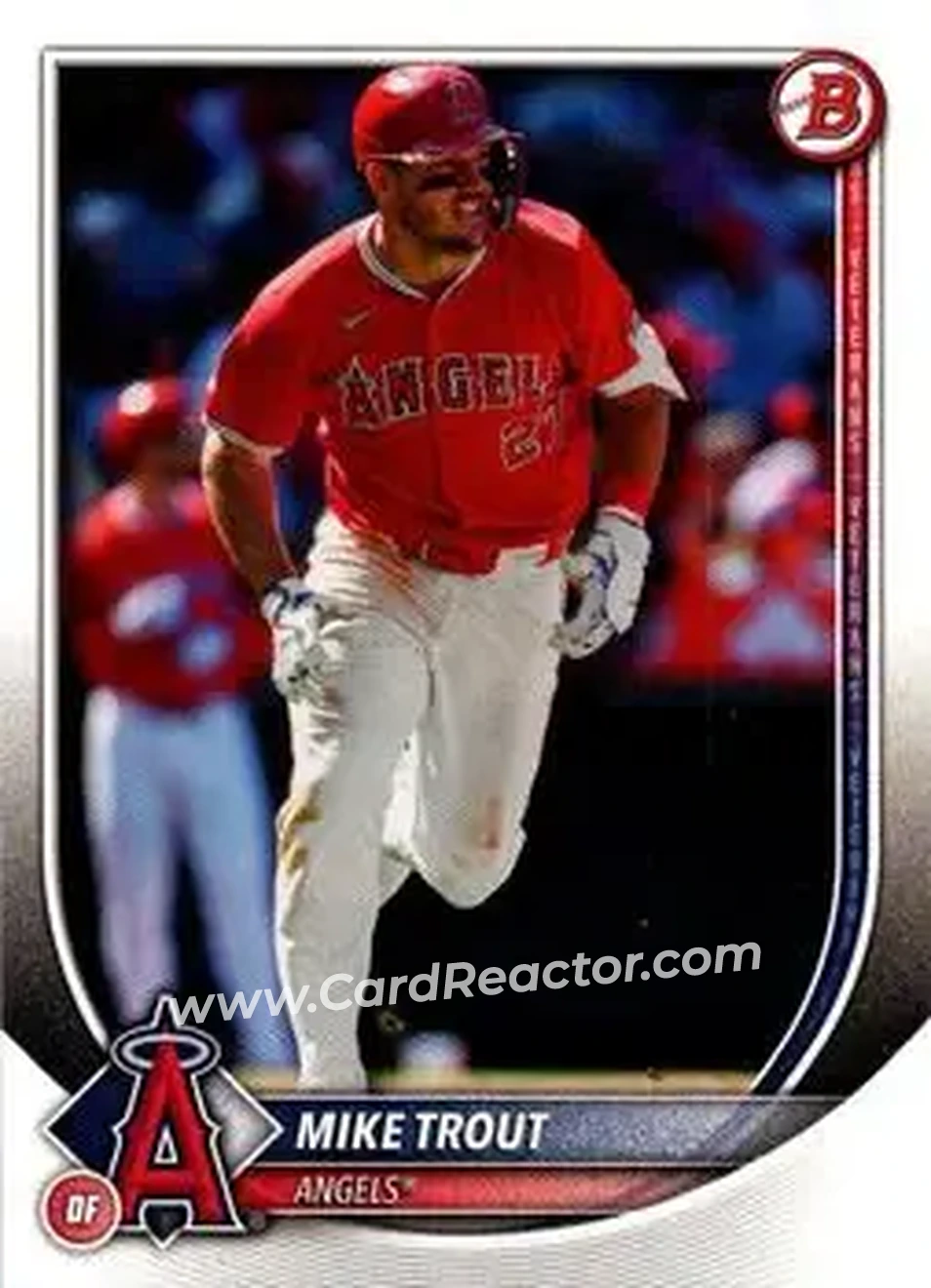 Front of Mike Trout