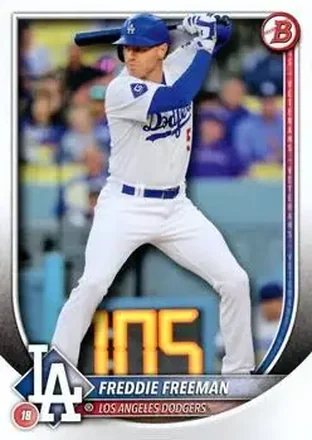 2025 Bowman #5 Freddie Freeman