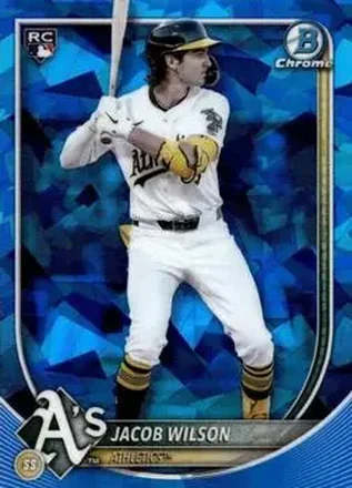 2025 Bowman Chrome Sapphire Edition #1 Jacob Wilson