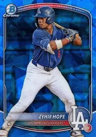 2025 Bowman Sapphire Edition #BCP-2 Zyhir Hope