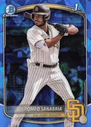 2025 Bowman Sapphire Edition #BCP-3 Romeo Sanabria
