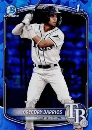 2025 Bowman Sapphire Edition #BCP-7 Gregory Barrios