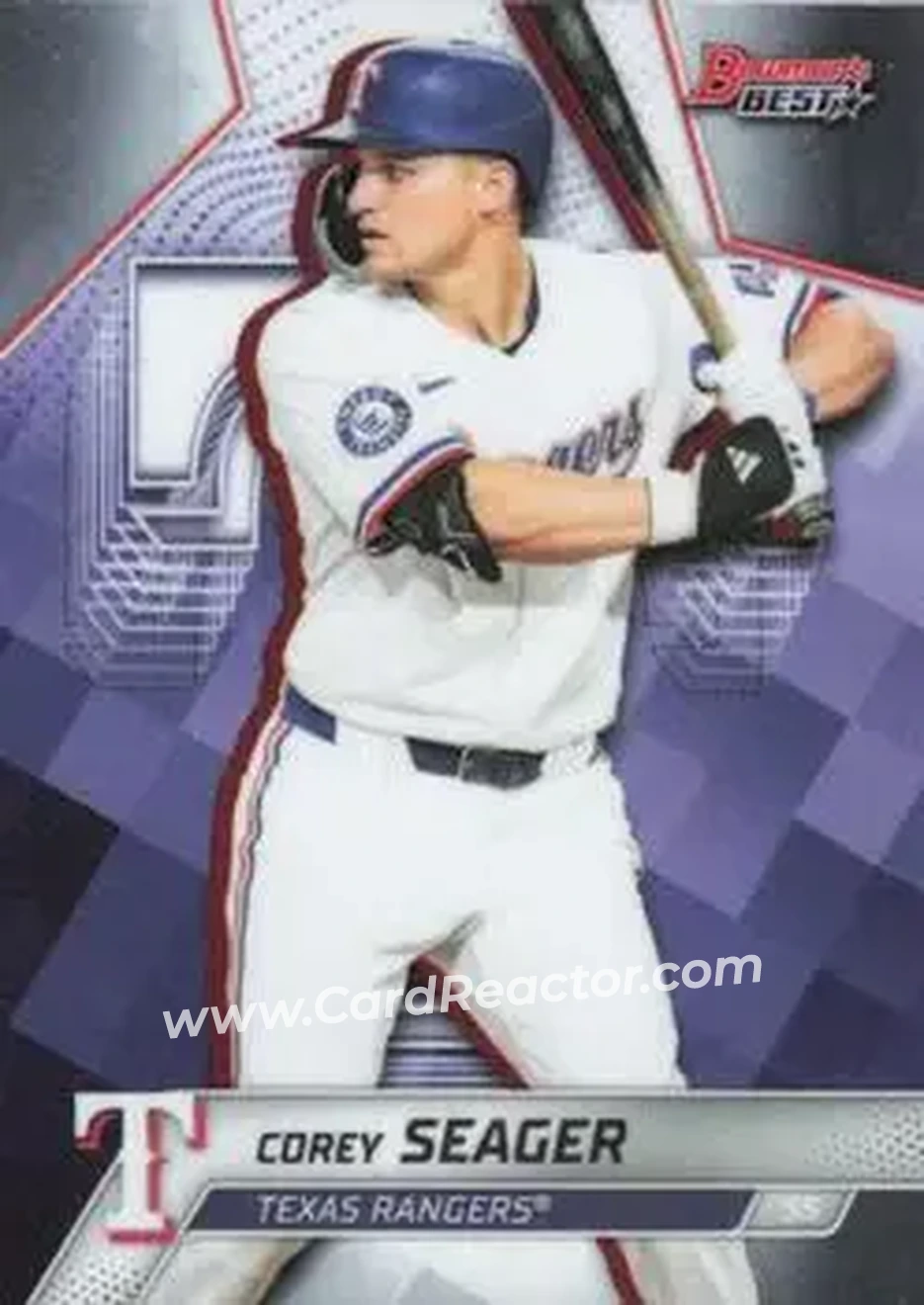Front of Corey Seager