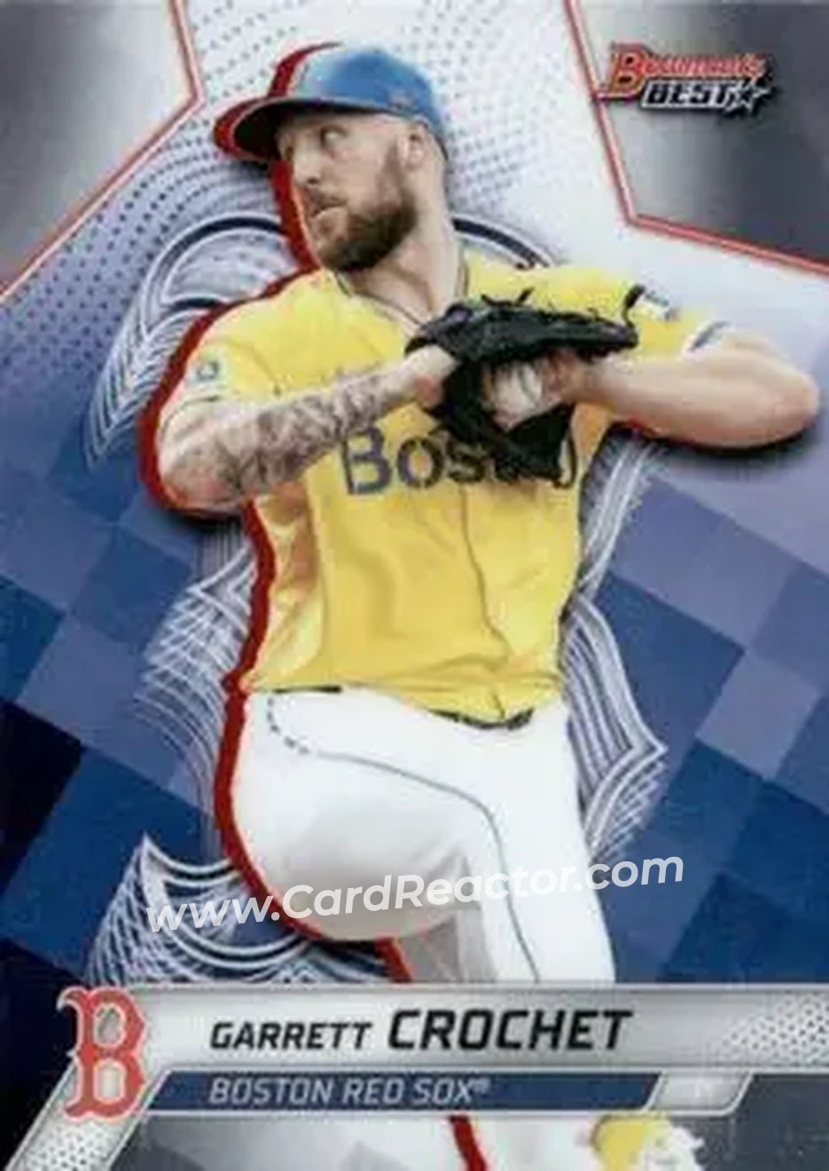 Front of Garrett Crochet